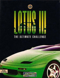 Lotus III: The Ultimate Challenge (white label disk) Box Art