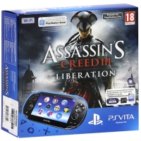 Sony PlayStation Vita PCH-1008 ZA01 - Assassin's Creed III: Liberation [RU] Box Art