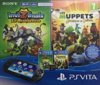Sony PlayStation Vita PCH-2016 - Invizimals: La Resistencia / Los Muppets: Aventuras de Película Box Art