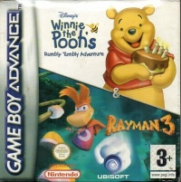 Disney's Winnie the Pooh's Rumbly Tumbly Adventure / Rayman 3 Box Art