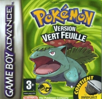 Pokémon Version Vert Feuille Box Art