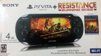 Sony PlayStation Vita PCH-1010 ZA01 - Resistance: Burning Skies Limited Edition PlayStation Vita Bundle Box Art