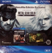 Sony PlayStation Vita PCH-1010 ZA01 - Metal Gear Solid HD Collection Box Art
