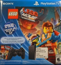 Sony PlayStation TV VTE-1001 AB12 - Lego: The Movie: Video Game [CA] Box Art