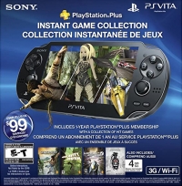 Sony PlayStation Vita PCH-1101 - PlayStation Plus Instant Game Collection [CA] Box Art