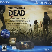 Sony PlayStation Vita PCH-1001 ZA01 - The Walking Dead: Limited Edition PlayStation Vita Bundle Box Art
