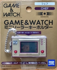 Game & Watch Keychain - Chef Box Art