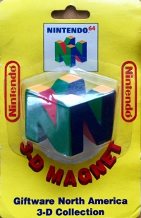 Giftware North America 3-D Collection - N64 3-D Magnet Box Art