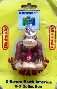 Giftware North America 3-D Collection - Donkey Kong 3-D Magnet Box Art