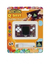Q*bert (Super Impulse Micro Arcade) Box Art