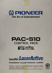 Pioneer PAC-S10 Control Pack Box Art
