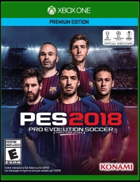 Pro Evolution Soccer 2018 Box Art