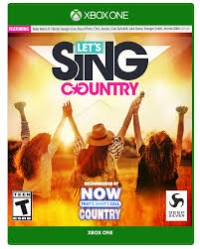 Let's Sing Country - With Microphones Box Art