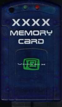 Vortec X XXXX Memory Card Box Art