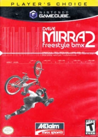 Dave Mirra Freestyle BMX 2 - Player's Choice Box Art