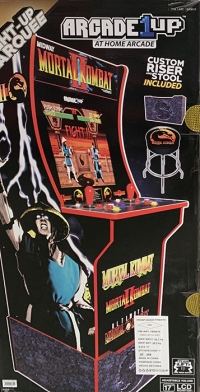 Arcade1Up Mortal Kombat (Custom Riser and Stool Included) Box Art