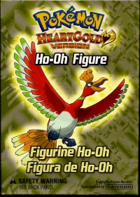 Pokémon: HeartGold Version Ho-Oh Figure Box Art