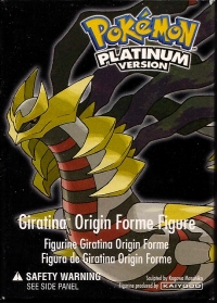 Pokemon: Platinum Giratina Origin Forme Figure Box Art