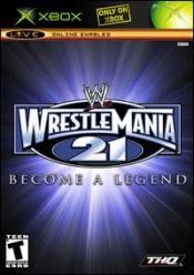 WWE WrestleMania 21 Box Art