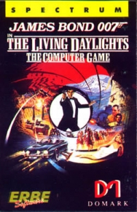 James Bond 007 in The Living Daylights: The Computer Game [ES] Box Art