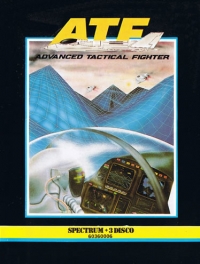 ATF: Advanced Tactical Fighter (disk) Box Art