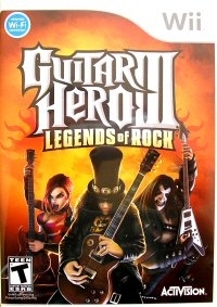 Guitar Hero III: Legends of Rock Box Art