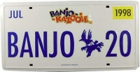 Loot Crate Banjo-Kazooie 20th Anniversary License Plate Box Art