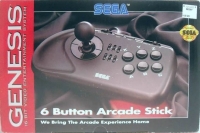 Sega 6 Button Arcade Stick Box Art