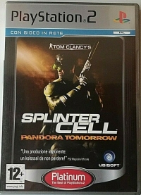 Tom Clancy's Splinter Cell: Pandora Tomorrow - Platinum [IT] Box Art