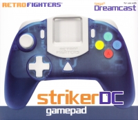 Retro Fighters StrikerDC Gamepad (blue) Box Art