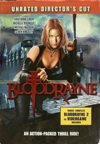 BloodRayne - Unrated Director's Cut (DVD / VideoGame) [NA] Box Art