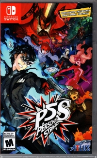 Persona 5 Strikers (bonus content code included) Box Art