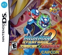 Mega Man Star Force 2 Zerker × Saurian Box Art