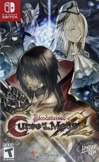 Bloodstained: Curse of the Moon 2 (Zangetsu holding sword) Box Art