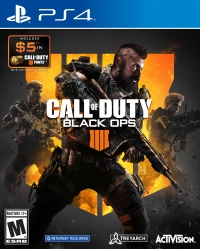 Call of Duty: Black Ops 4 (Includes $5 in Call of Duty Points) Box Art