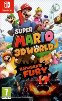 Super Mario 3D World + Bowser's Fury [DK][FI][NO][SE] Box Art