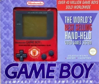 Nintendo Game Boy (Manchester United / purple box) Box Art
