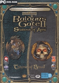 Baldur's Gate II: Shadows of Amn / Throne of Bhaal Box Art