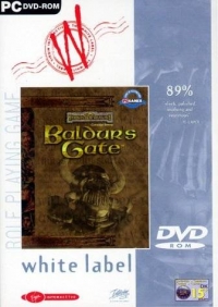 Baldur's Gate - White Label Box Art