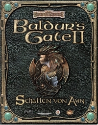 Baldur's Gate II: Schatten von Amn Box Art