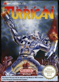 Super Turrican Box Art