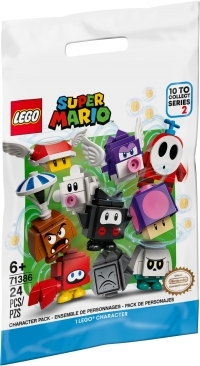 Lego Super Mario Series 2 Character Pack (Huckit Crab) Box Art