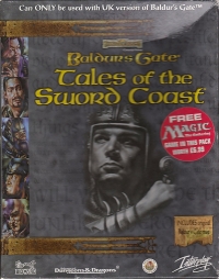 Baldur's Gate: Tales Of The Sword Coast Box Art