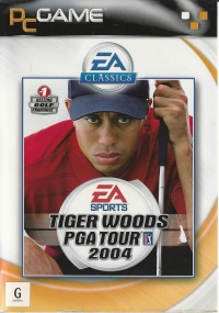 Tiger Woods PGA Tour 2004 - EA Classics Box Art
