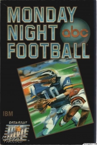 ABC Monday Night Football Box Art