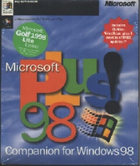 Microsoft Windows Plus! 98 Box Art