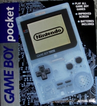 Nintendo Game Boy Pocket (Ocean Blue) Box Art