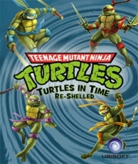 Teenage Mutant Ninja Turtles: Turtles in Time Re-Shelled Box Art