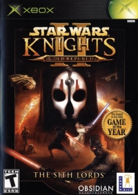 Star Wars: Knights of the Old Republic II: The Sith Lords Box Art