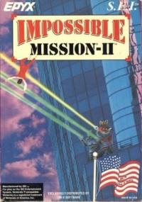 Impossible Mission II (S.E.I.) Box Art